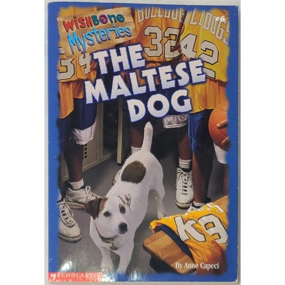 Scholastic Other - Wishbone Mysteries The Maltese Dog Anne Capeci 1999 Scholastic PB